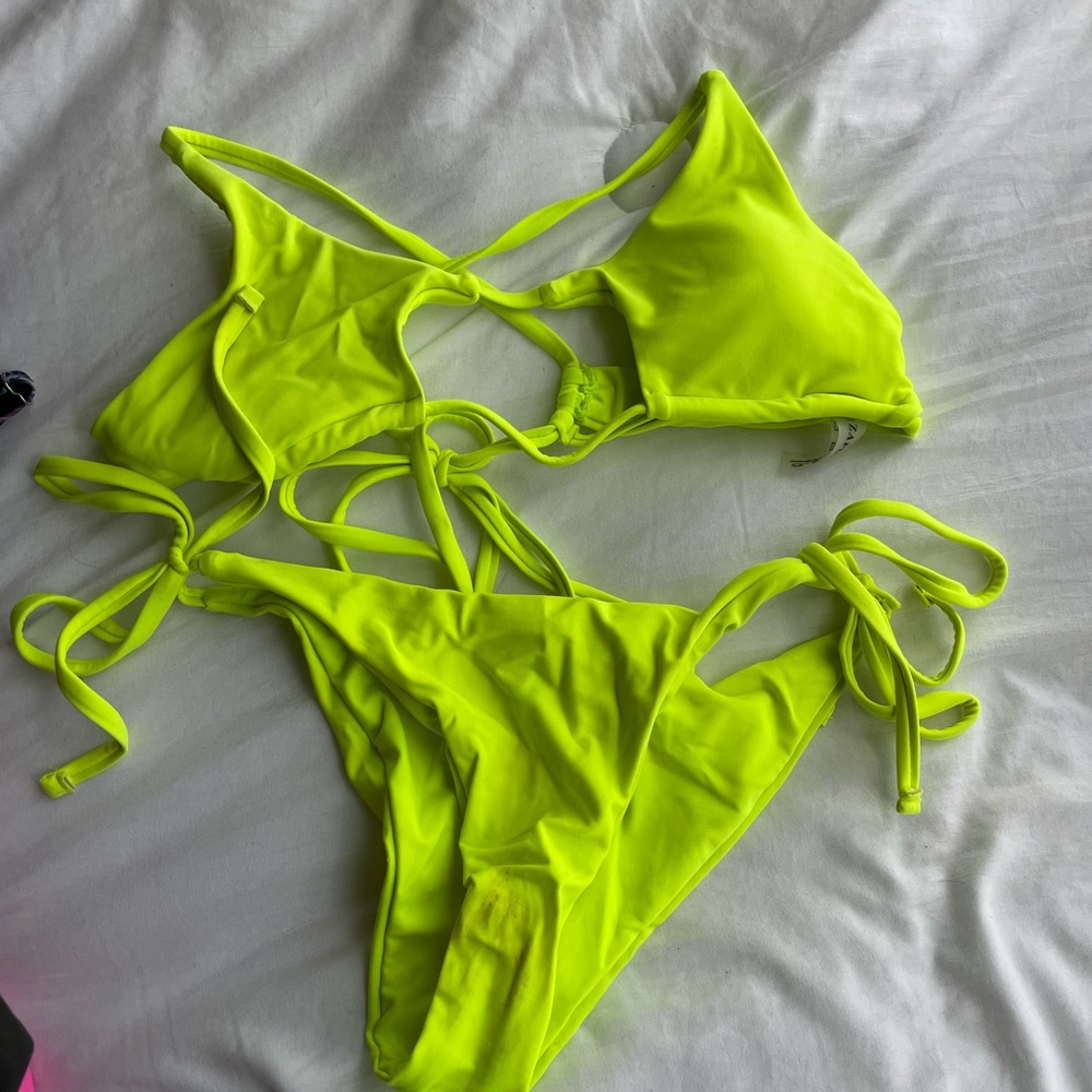 neon bikini